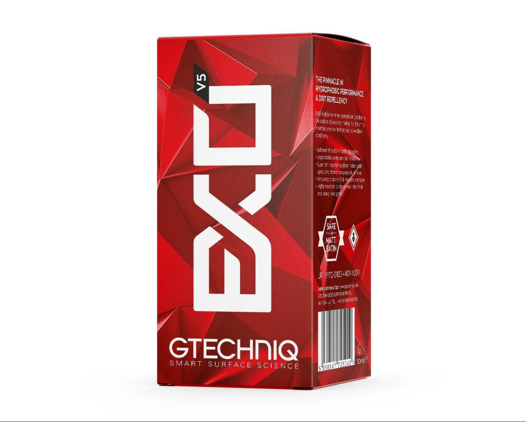 Gtechniq EXO v5 Ultra Durable Hydrophobic Coating – One-Layer Ceramic Coating for Slick, Long-Lasting Protection
