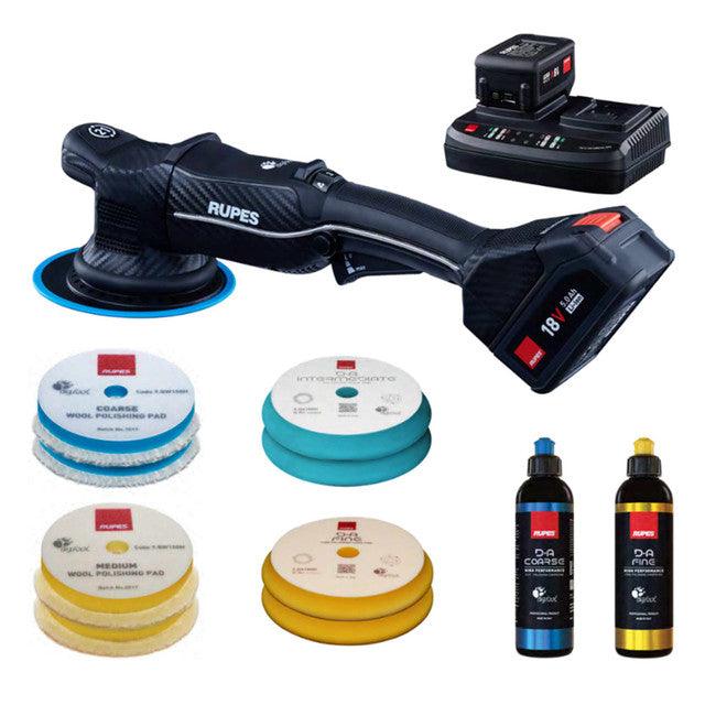 RUPES BigFoot iBrid HLR21 Cordless Automotive Paint Polisher