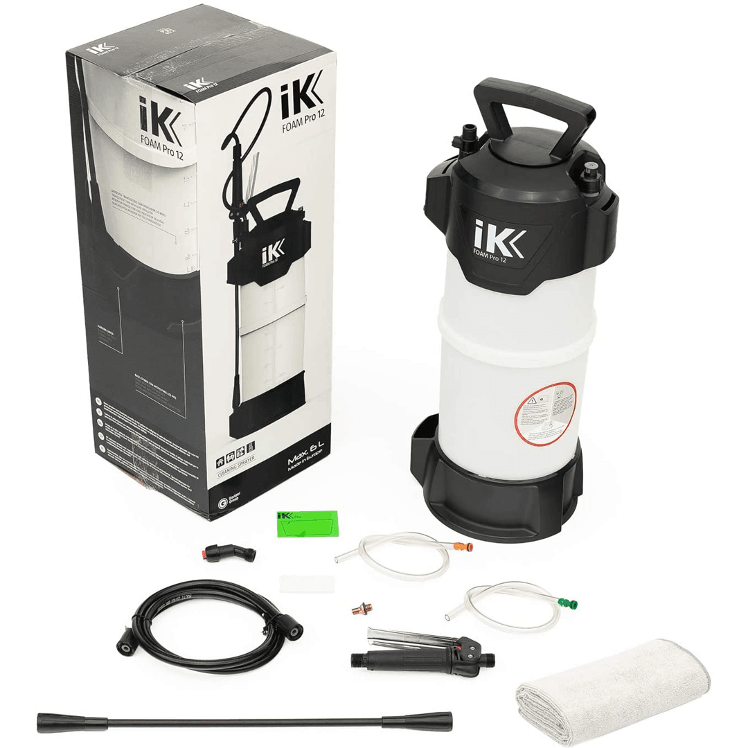 iK Foam Pro 12 Pump Sprayer for Detailing Chemicals