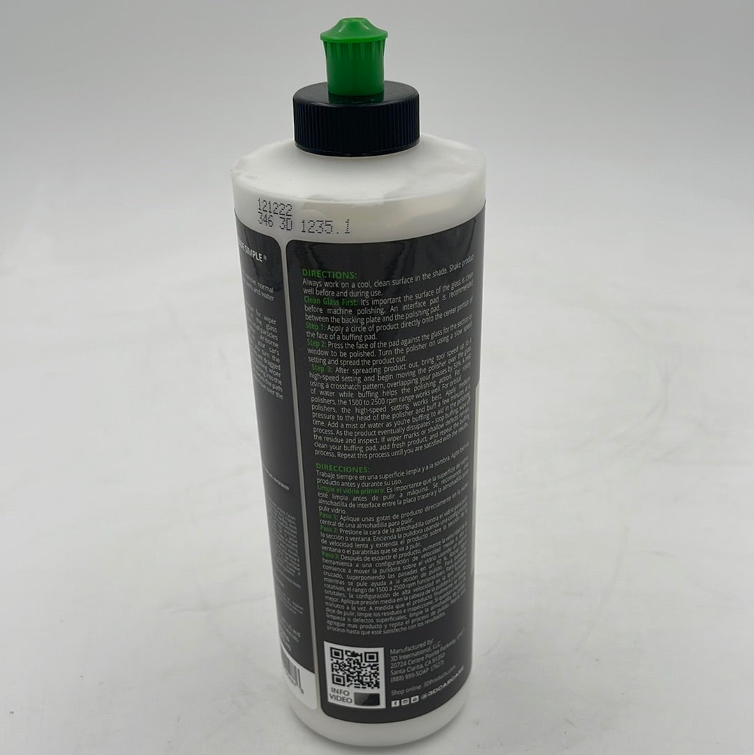 3D  Glass Polish 16 oz