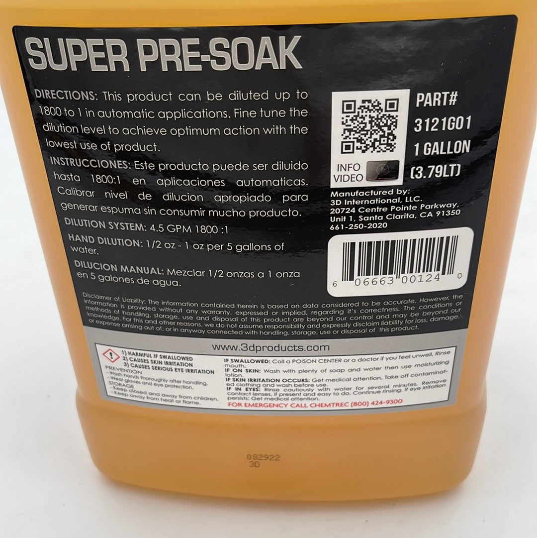 3D Super Pre-Soak 1 Gal