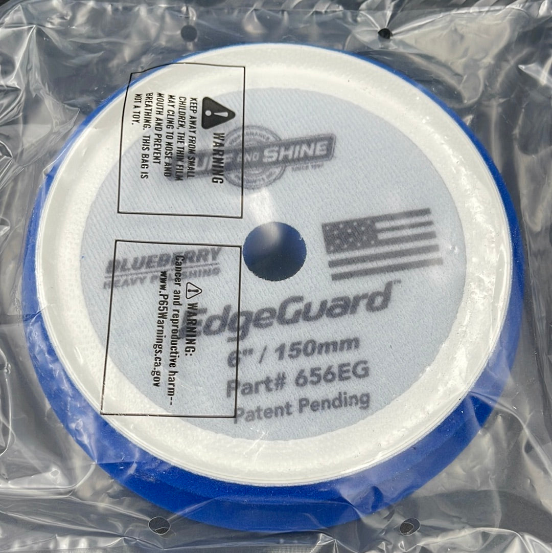 Edgeguard Blueberry Cut/Polish Pad 6'