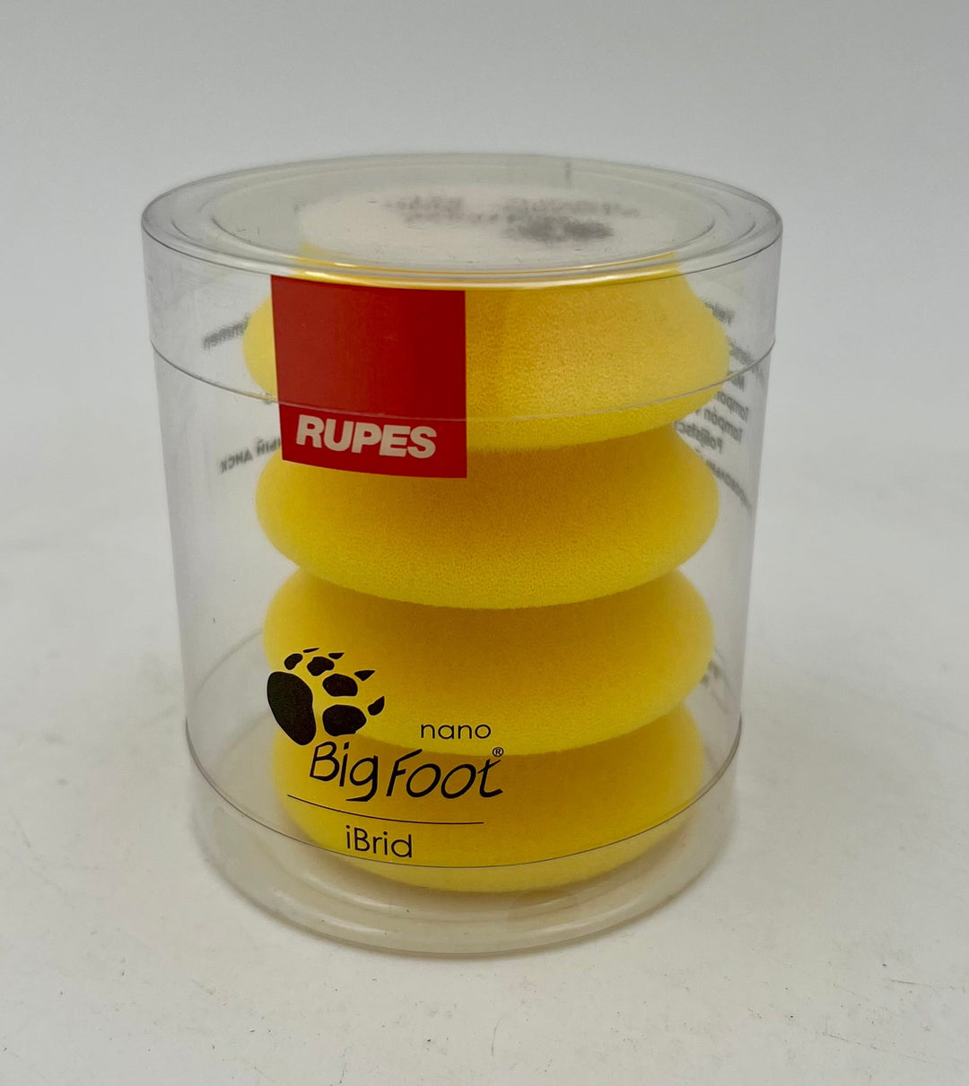 Rupes Yellow Fine Foam Polishing Pad  50-70 mm (2-3 inch)  4-Pack