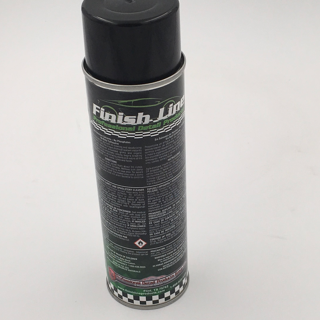 Finish Line Bio-Enzymatic Carpet & Upholstery Cleaner - 18 oz Aerosol Can