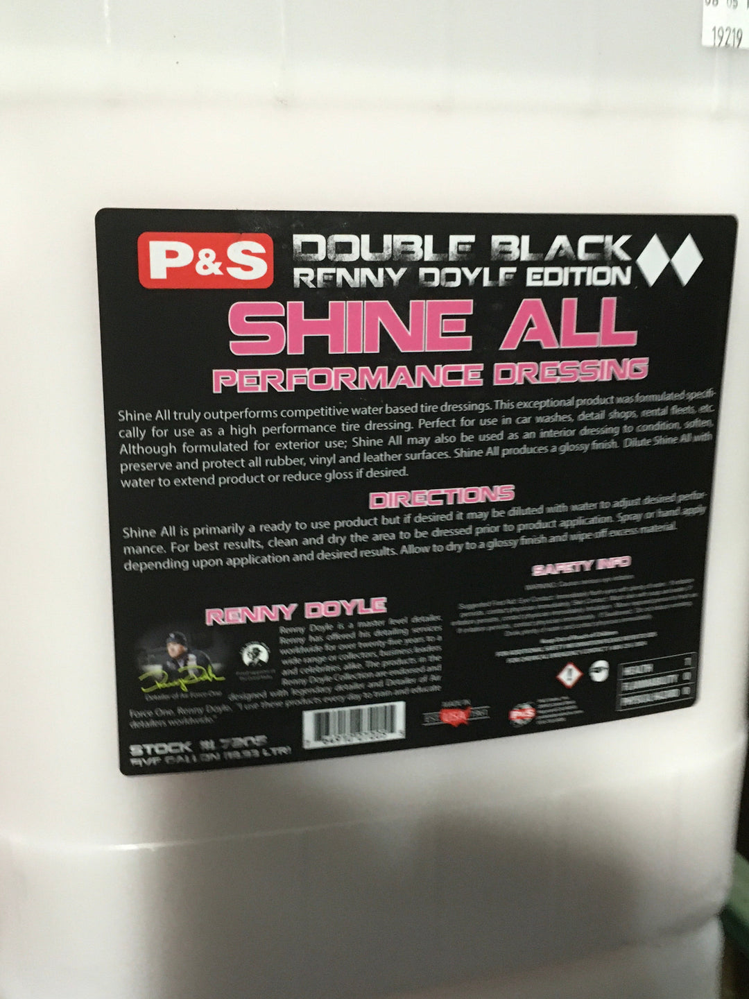 Shine All Performance Dressing 5 Gal