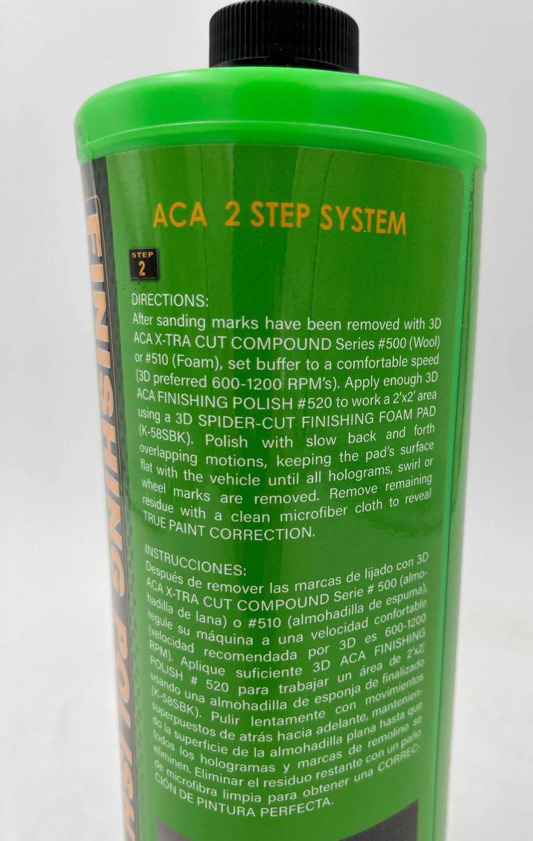 3D ACA 520 Finishing Polish 32 oz