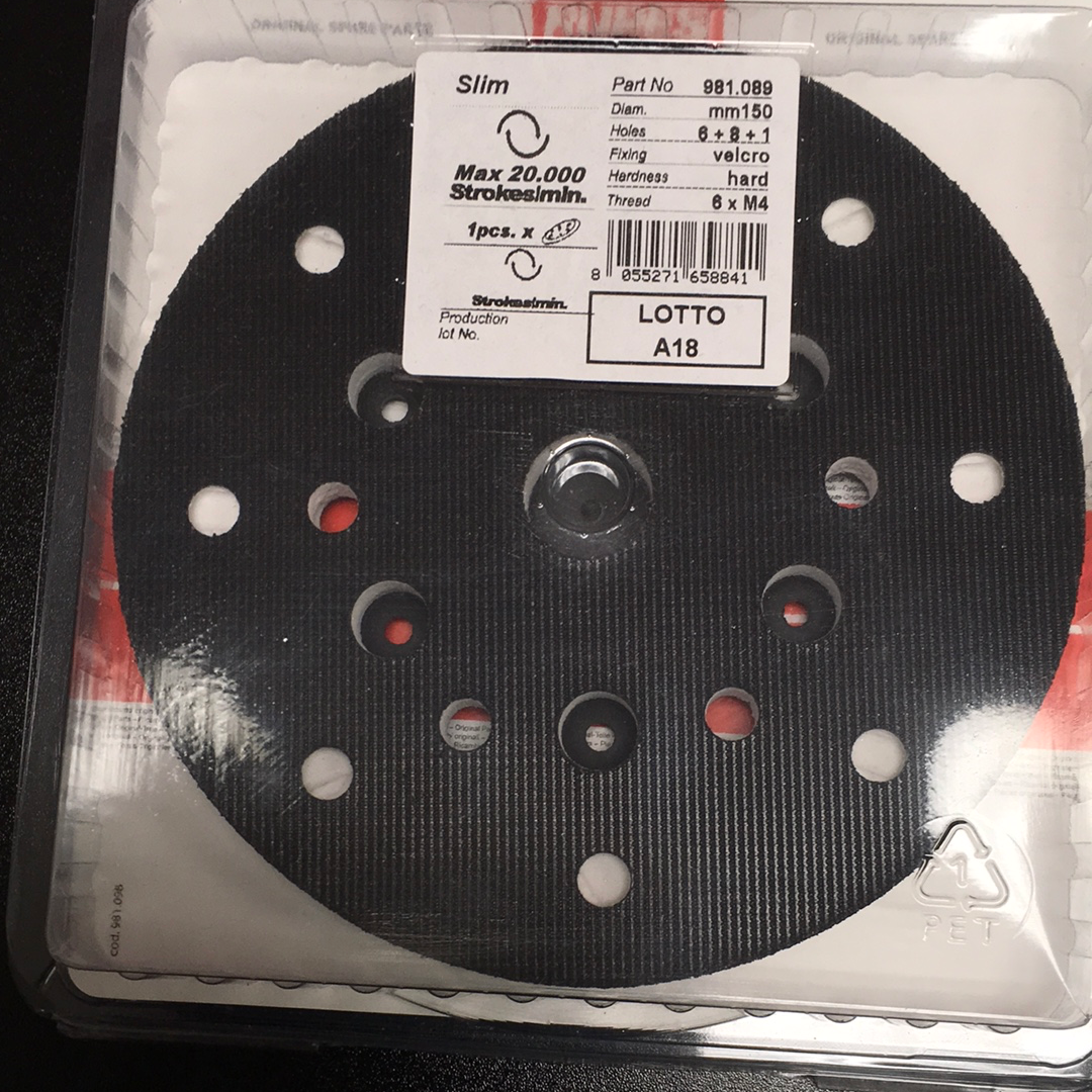 Mille Backing Plate 150MM/6in