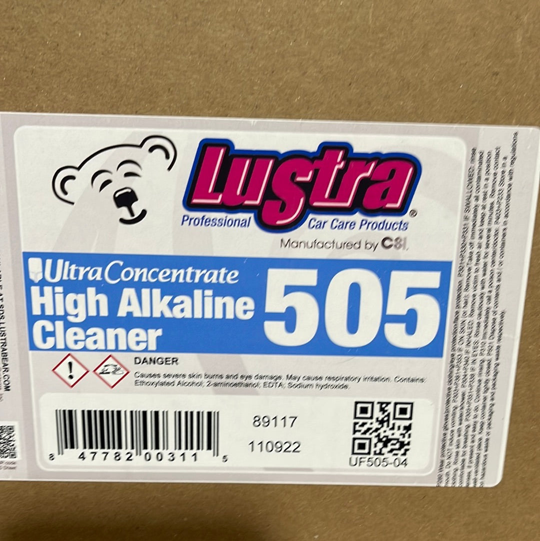 Lustra High Alkaline Cleaner 505 Case 4/1