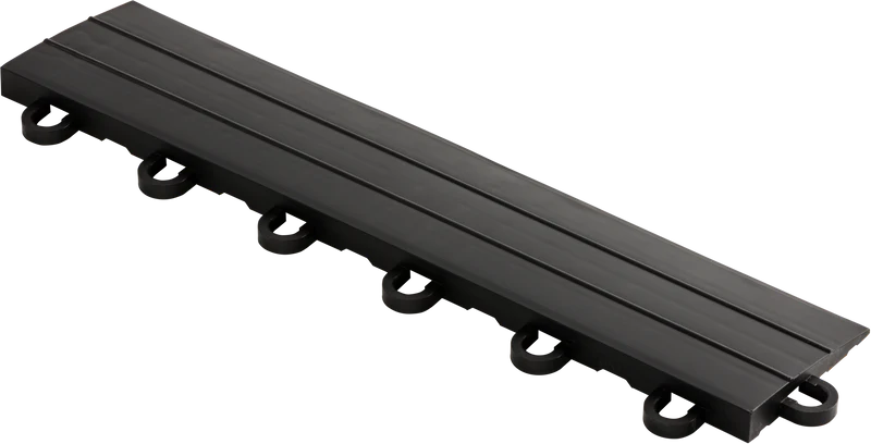 Swisstrax Looped Edge – 12-Series Female Edge Transition Tile (2.5” x 12”)