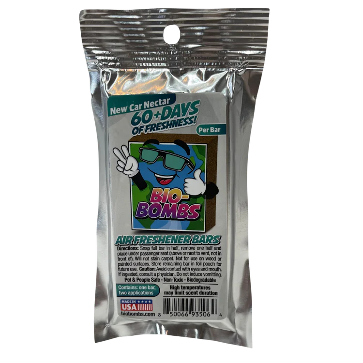 Bio-Bombs Air Freshener Bars - Discreet 60-Day Scent Solution – Garage ...