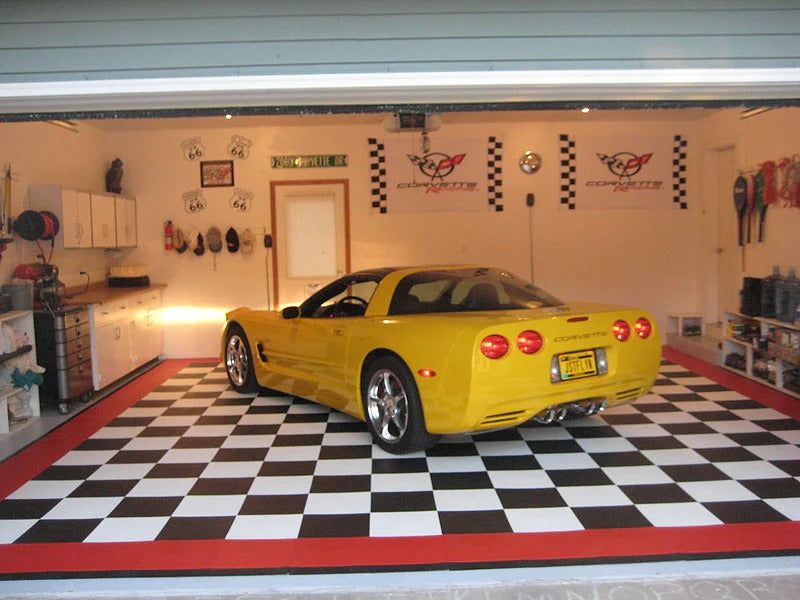 Swisstrax Diamondtrax® 12-Series – Premium Diamond Plate Garage Floor Tile (12" x 12")