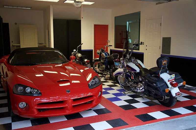 Swisstrax Diamondtrax® 12-Series – Premium Diamond Plate Garage Floor Tile (12" x 12")