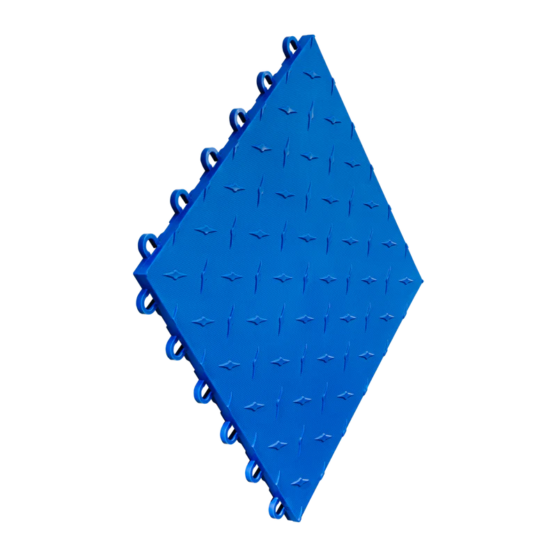 Swisstrax Diamondtrax® 12-Series – Premium Diamond Plate Garage Floor Tile (12" x 12")