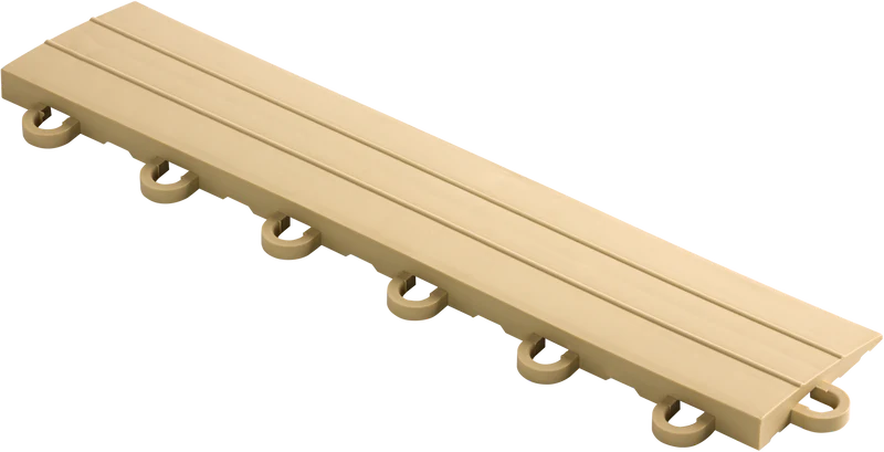 Swisstrax Looped Edge – 12-Series Female Edge Transition Tile (2.5” x 12”)