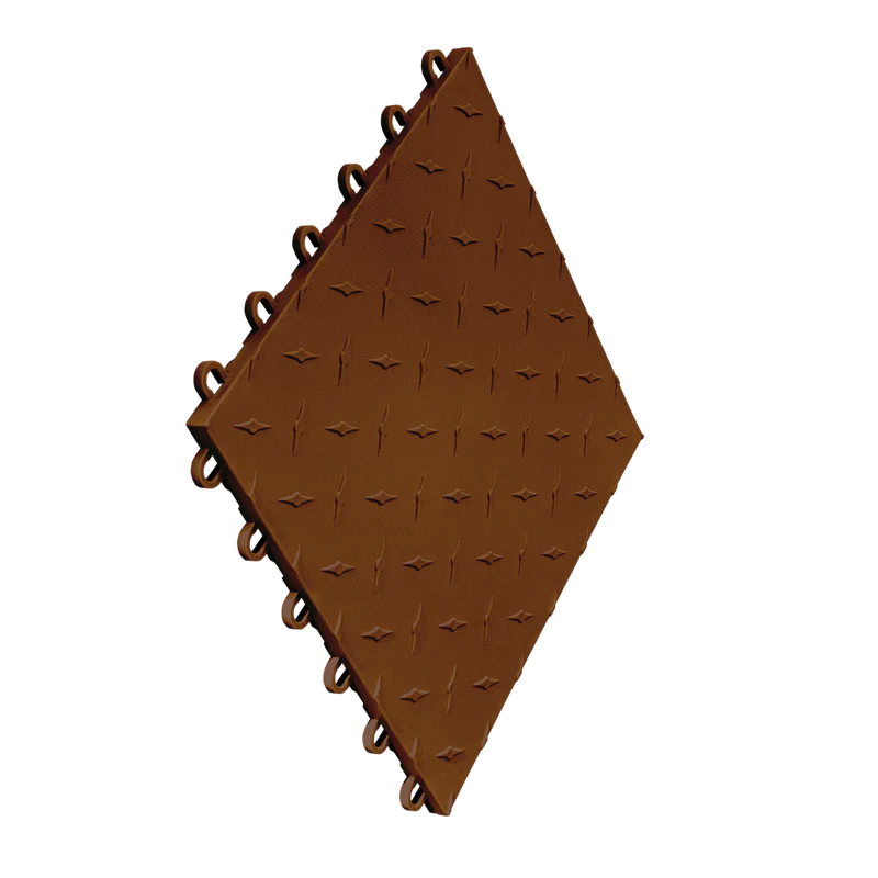 Swisstrax Diamondtrax® 12-Series – Premium Diamond Plate Garage Floor Tile (12" x 12")