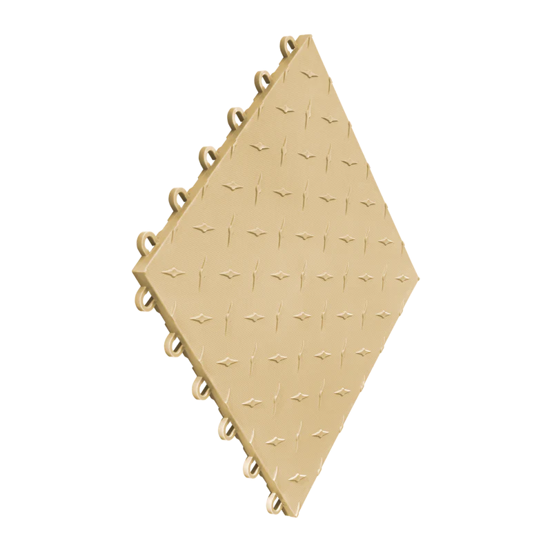 Swisstrax Diamondtrax® 12-Series – Premium Diamond Plate Garage Floor Tile (12" x 12")