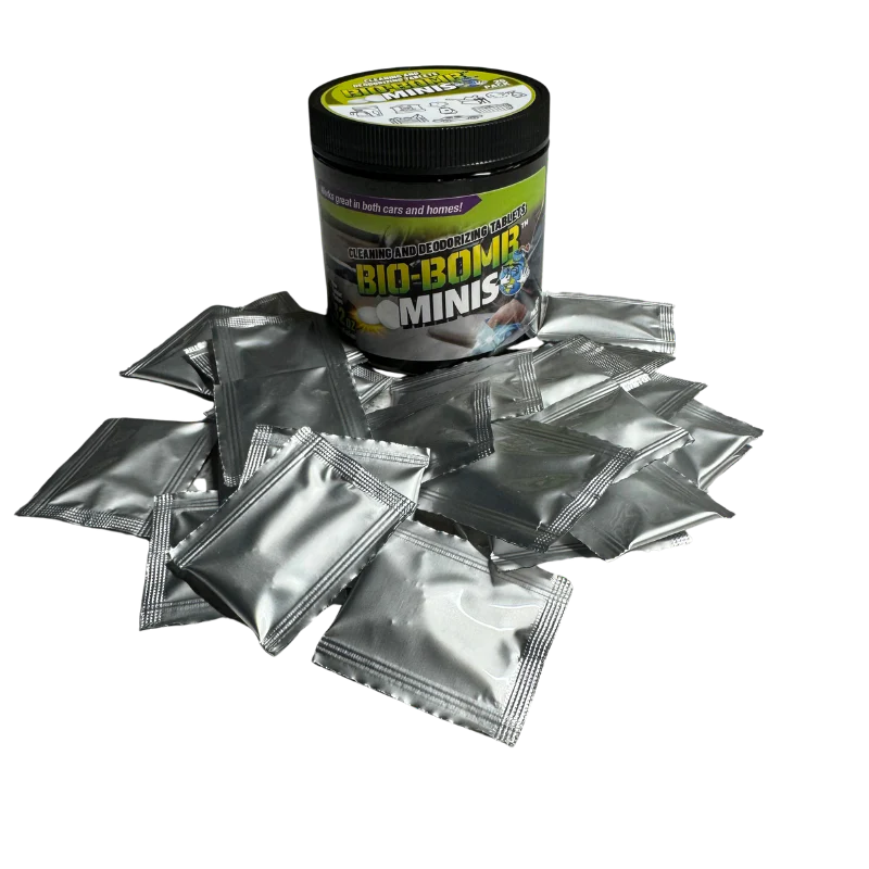Bio-Bomb Minis: Dissolvable Cleaning & Deodorizing Tablets