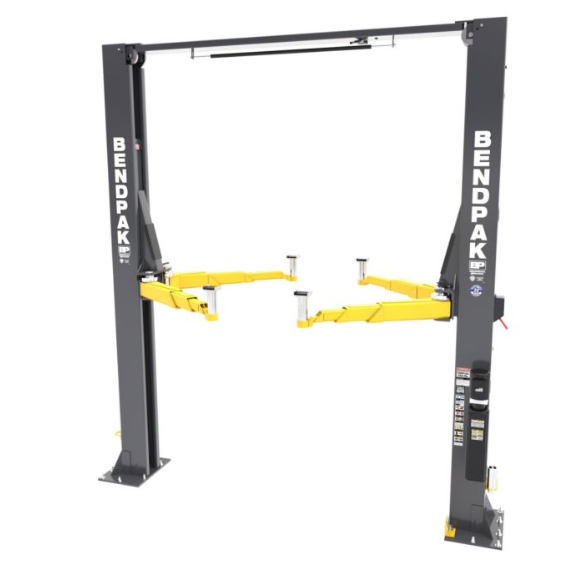 BendPak 12APX Two Post Car Lift - 12,000-Lb Capacity - High Rise