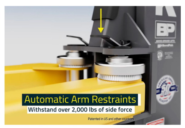 BendPak 10APX Two Post Car Lift - 10,000-Lb Capacity - High Rise