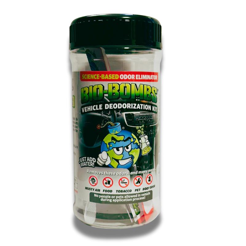 Bio-Bombs Vehicle Deodorization Kit (Car Odor Bomb)