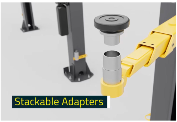 BendPak 10APX Two Post Car Lift - 10,000-Lb Capacity - High Rise