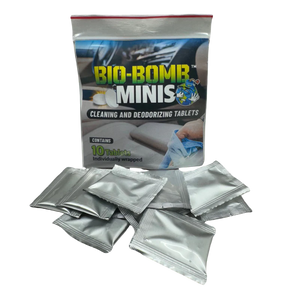 Bio-Bomb Minis: Dissolvable Cleaning & Deodorizing Tablets