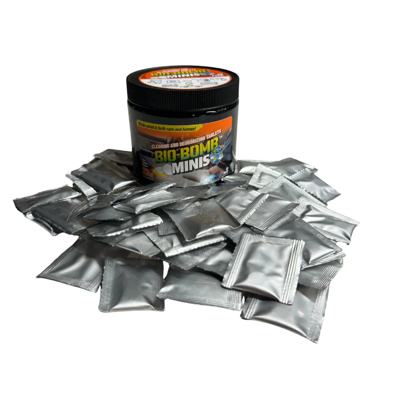 Bio-Bomb Minis: Dissolvable Cleaning & Deodorizing Tablets