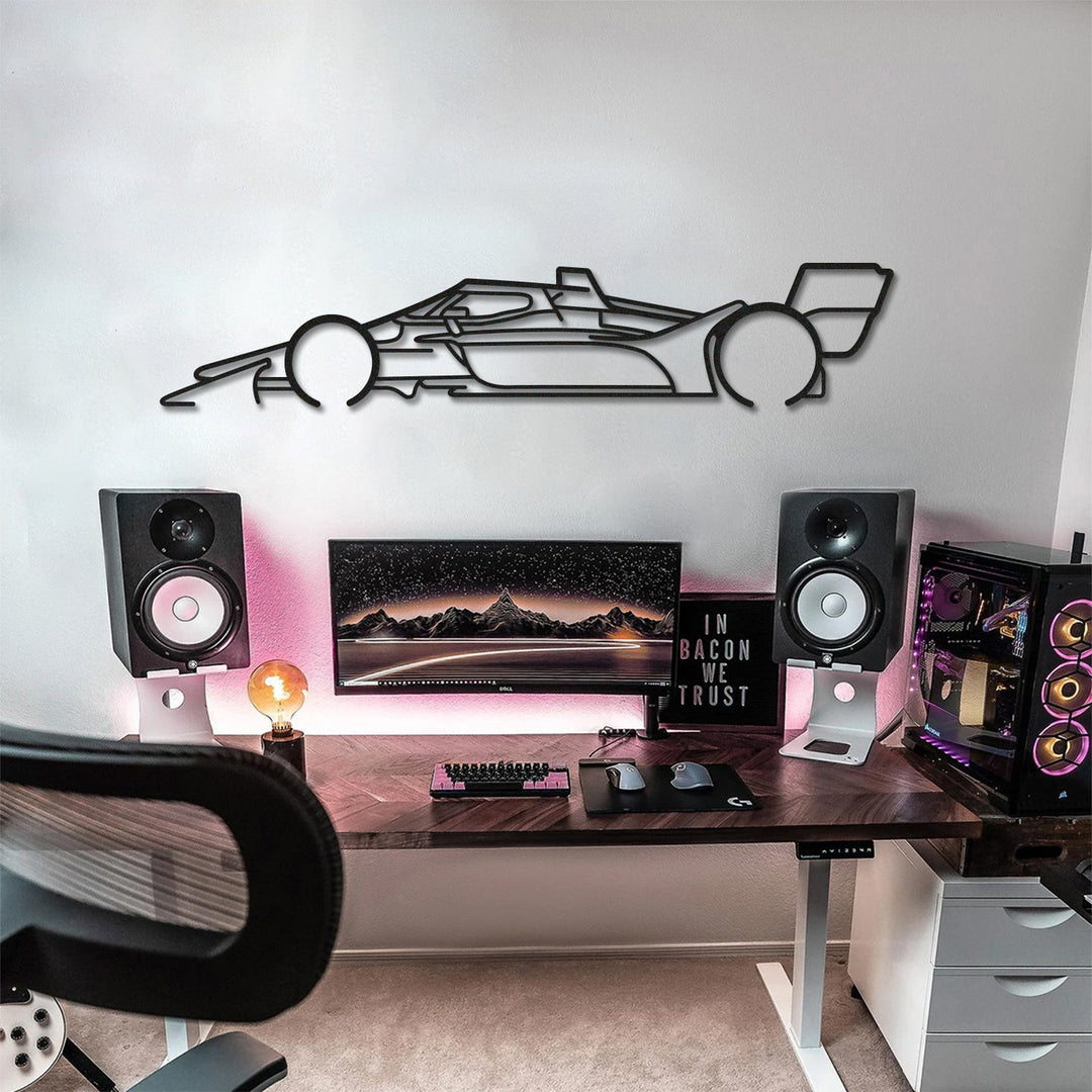 2022 Indy Car Classic Metal Car Wall Art - MT0792