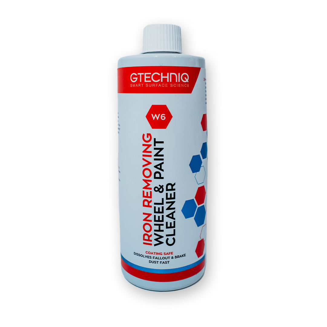 Gtechniq W6 Fallout & Iron Remover – Safe & Powerful Decontamination Gel for Paint and Wheels
