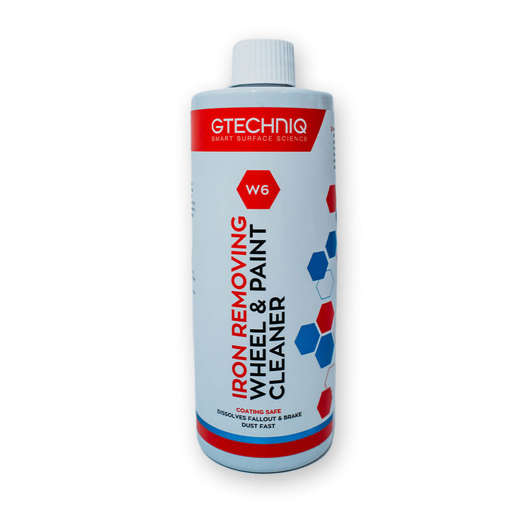 Gtechniq W6 Fallout & Iron Remover – Safe & Powerful Decontamination Gel for Paint and Wheels