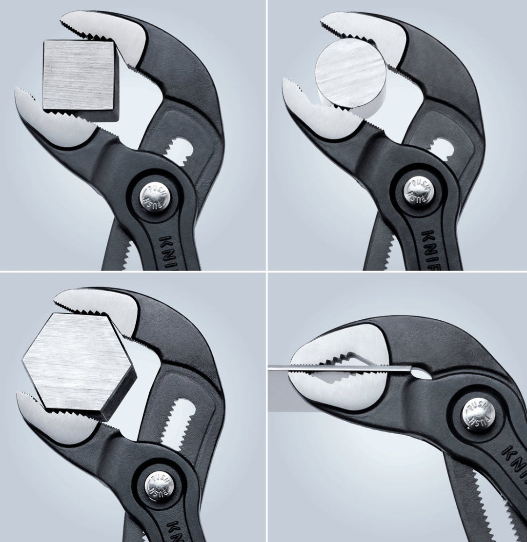 Knipex Cobra® Water Pump Pliers Set In Tool Roll 3 Pieces 00 19 55 S9