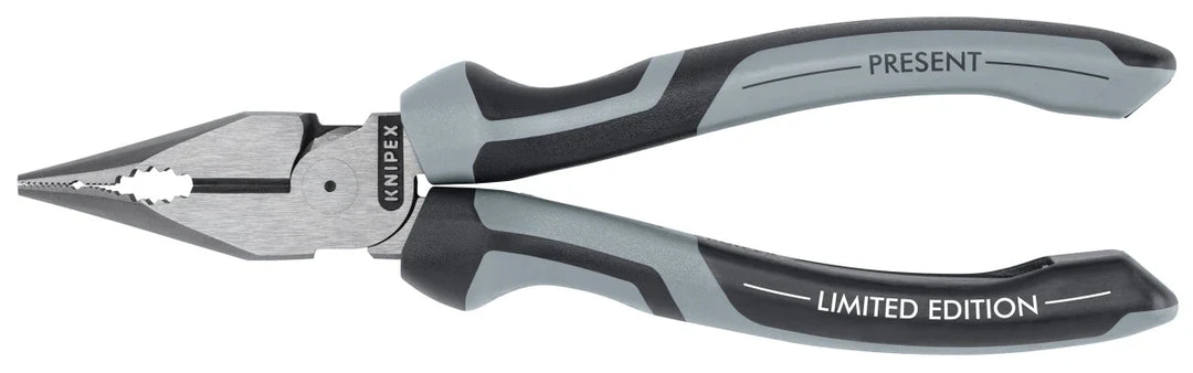 KNIPEX Eras 3 "Present" Edition 7-1/4" Needle-Nose Combination Pliers (08 22 185 S01)