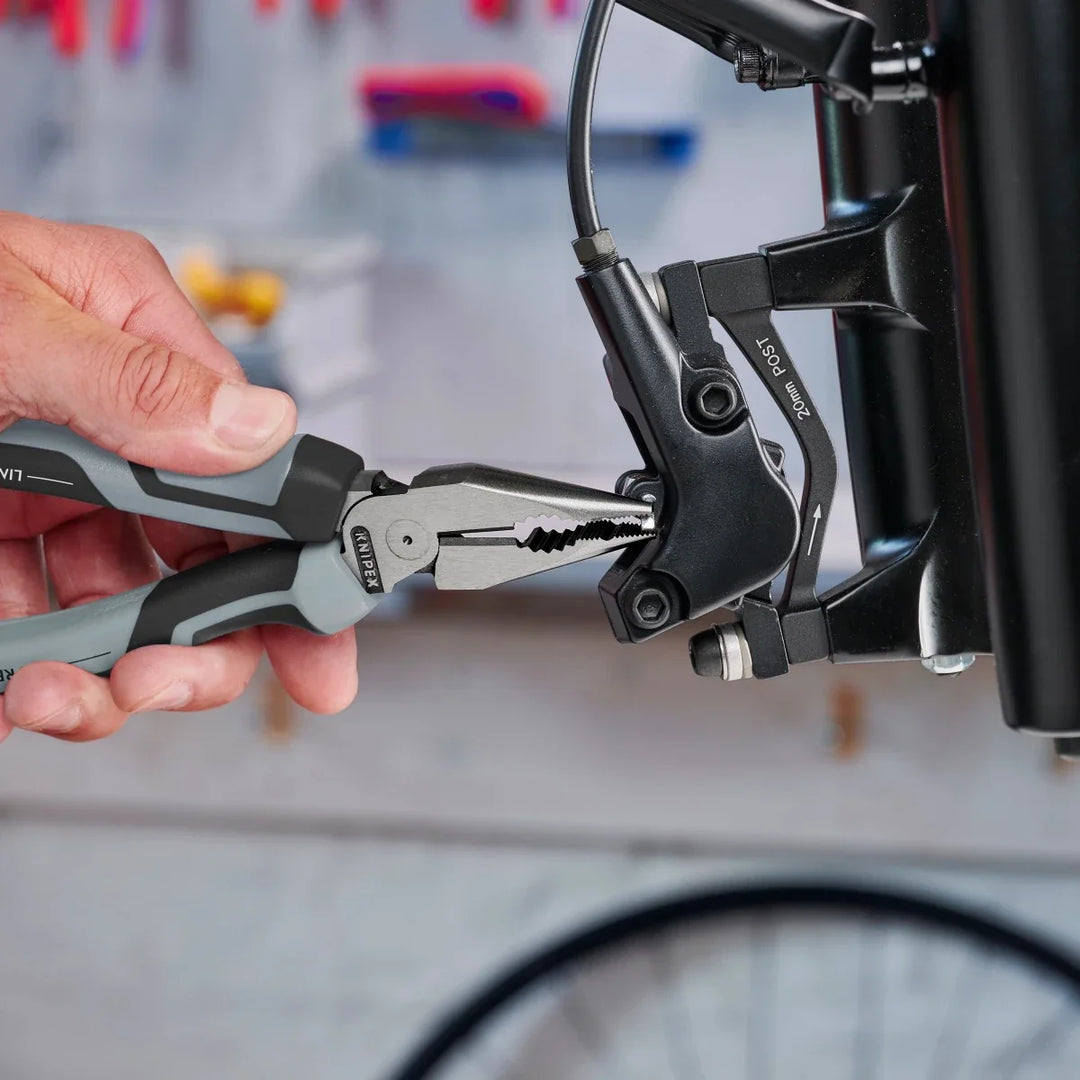 KNIPEX Eras 3 "Present" Edition 7-1/4" Needle-Nose Combination Pliers (08 22 185 S01)