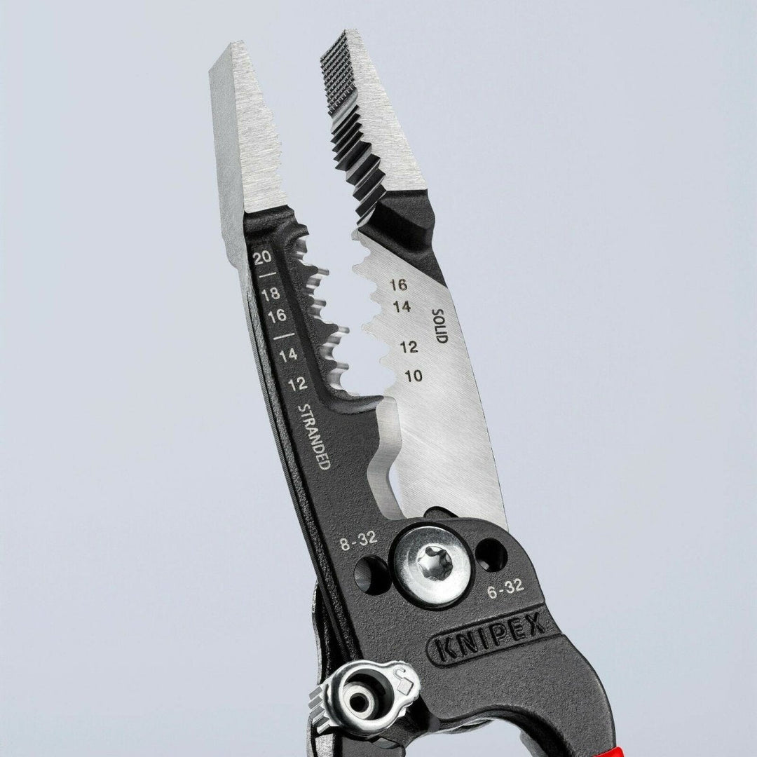 Knipex Forged Wire Strippers - 8 inch - 13 72 8
