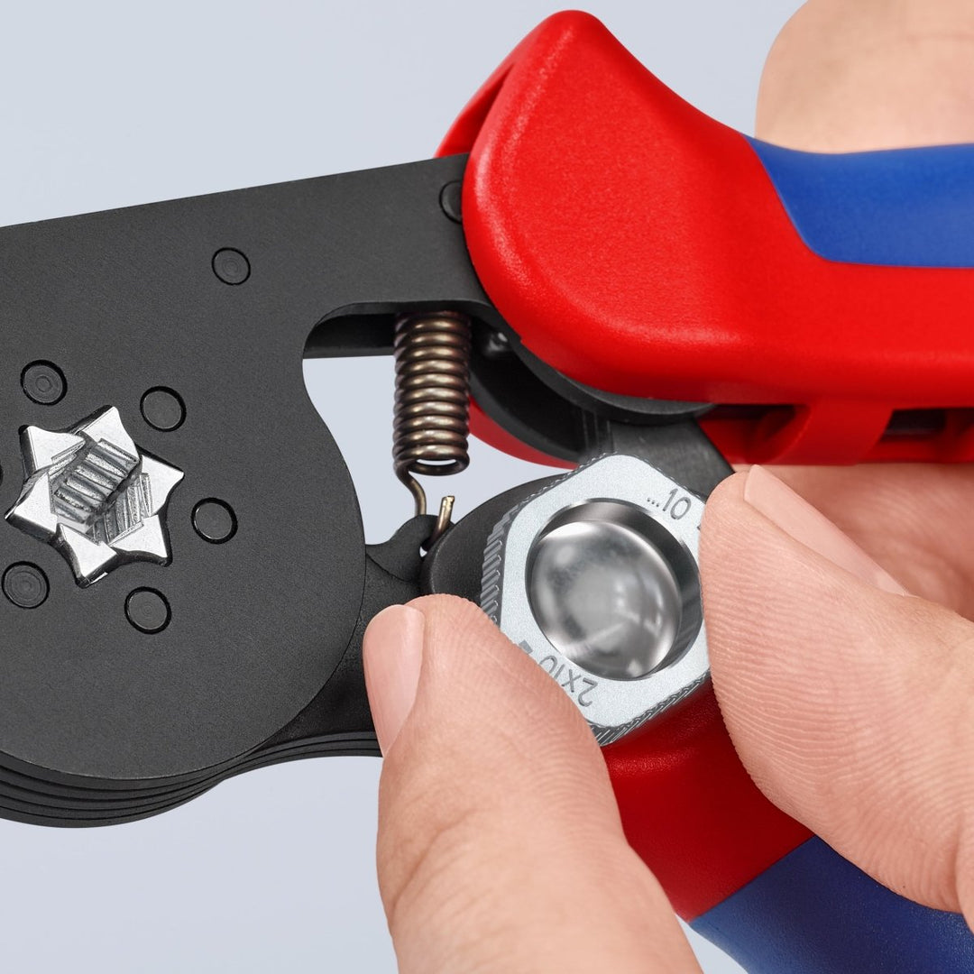 Knipex Self Adjusting Crimping Pliers 7 1/4" 97 53 14