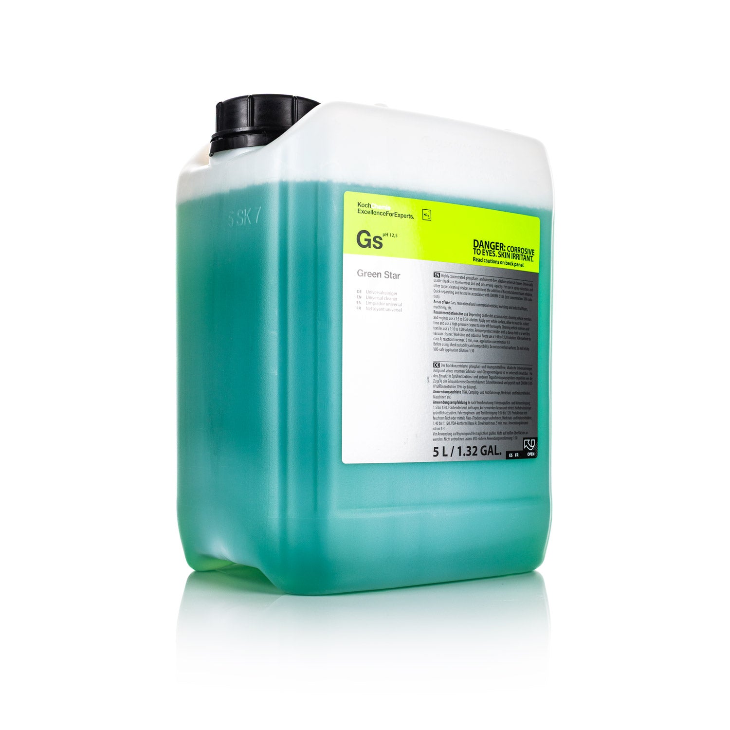 Koch Chemie Green Star - Phosphate-Free Alkaline APC – Garage Exotica