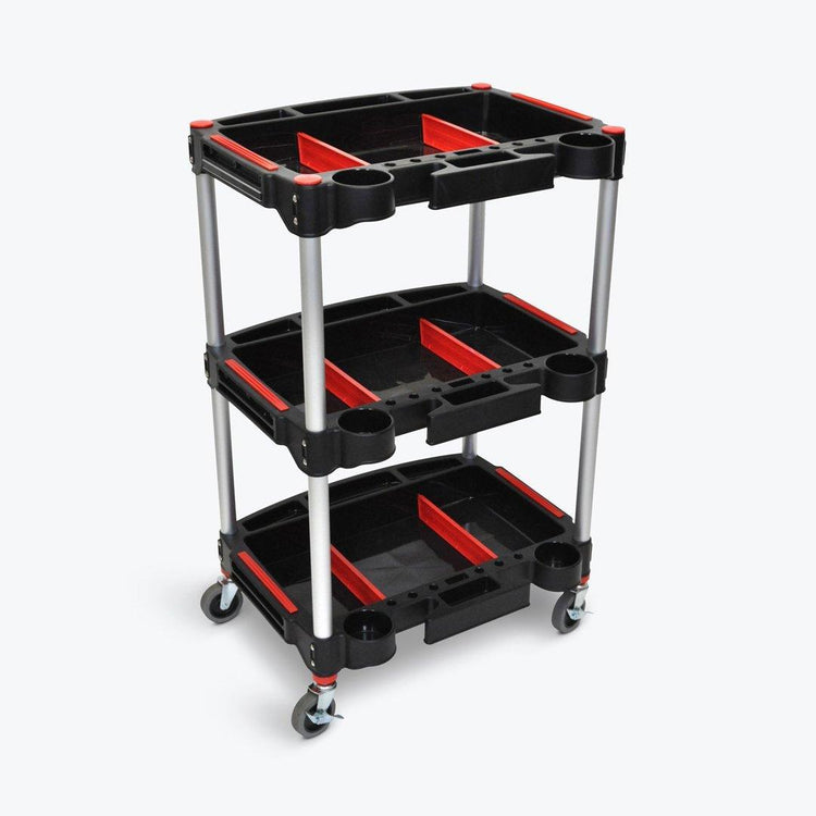 LUXOR MC-3 Mechanic's Three-Shelf Cart