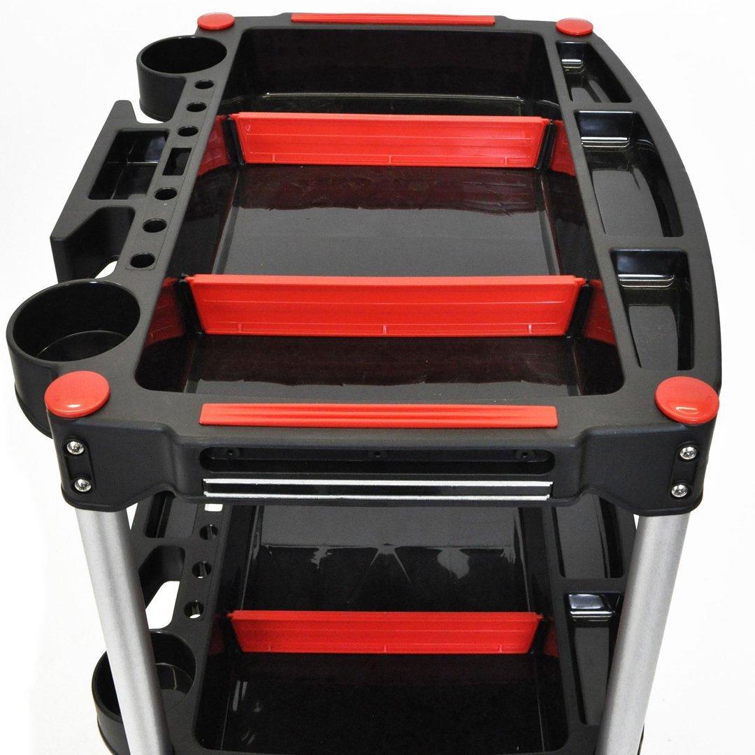 LUXOR MC-3 Mechanic's Three-Shelf Cart