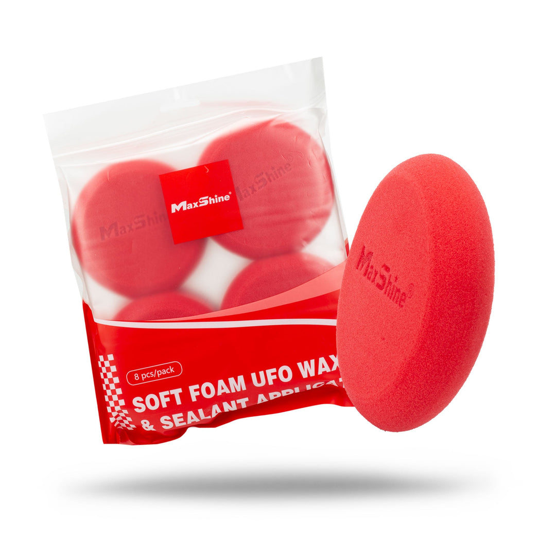 Soft Foam UFO Wax and Sealant Applicator - 8 Pack