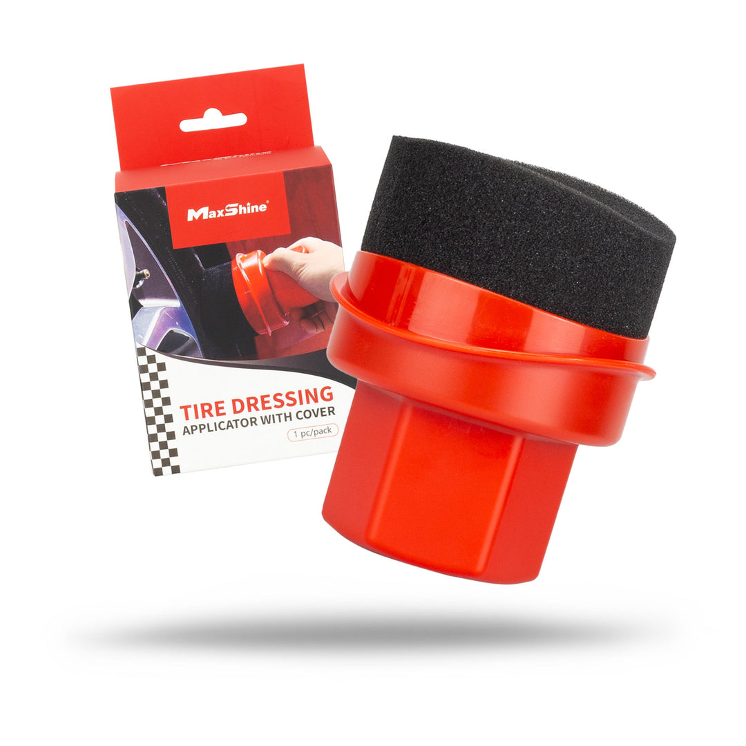Tire Shine Applicator | Dressing Applicator with Cover