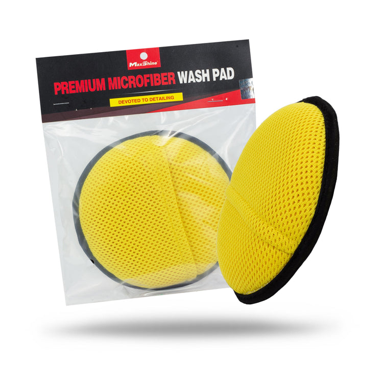 Pocket Grip Thick Microfiber Car Wax Pad