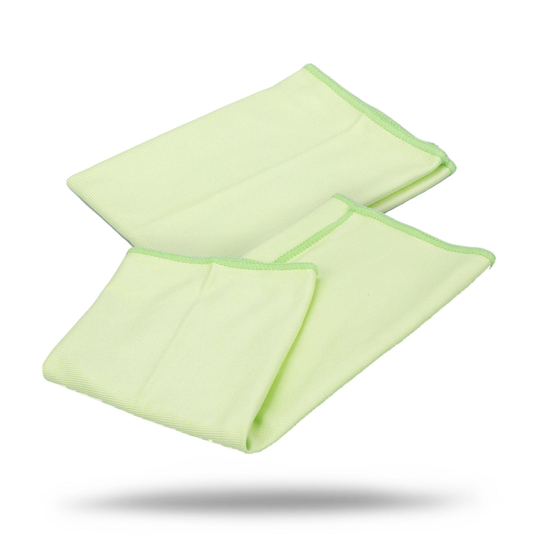 Car Glass Cleaning Cloth | 300GSM Glass Microfiber Towel - 5 Pack