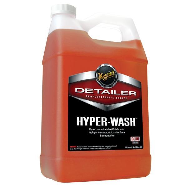 MEGUIAR'S D110 Hyper Wash High-Foaming, Professional-Grade Car Wash Solution