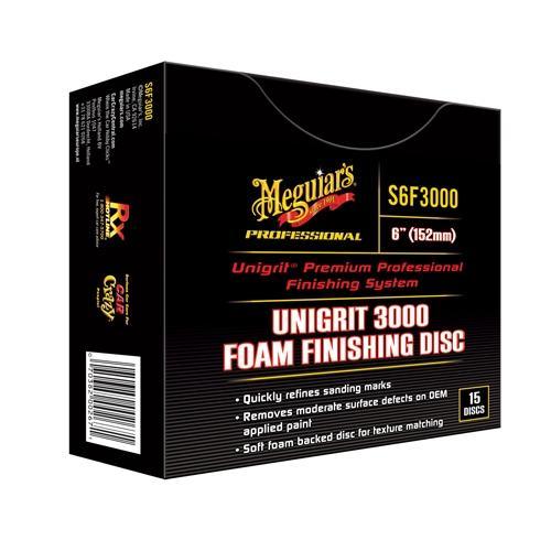 MEGUIAR'S S6F3000 Unigrit 3000 Foam Finishing Disk