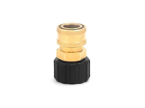 MTM  HYDRO 3/8" QC Brass Coupler x M22 F 15mm Twist Coupler