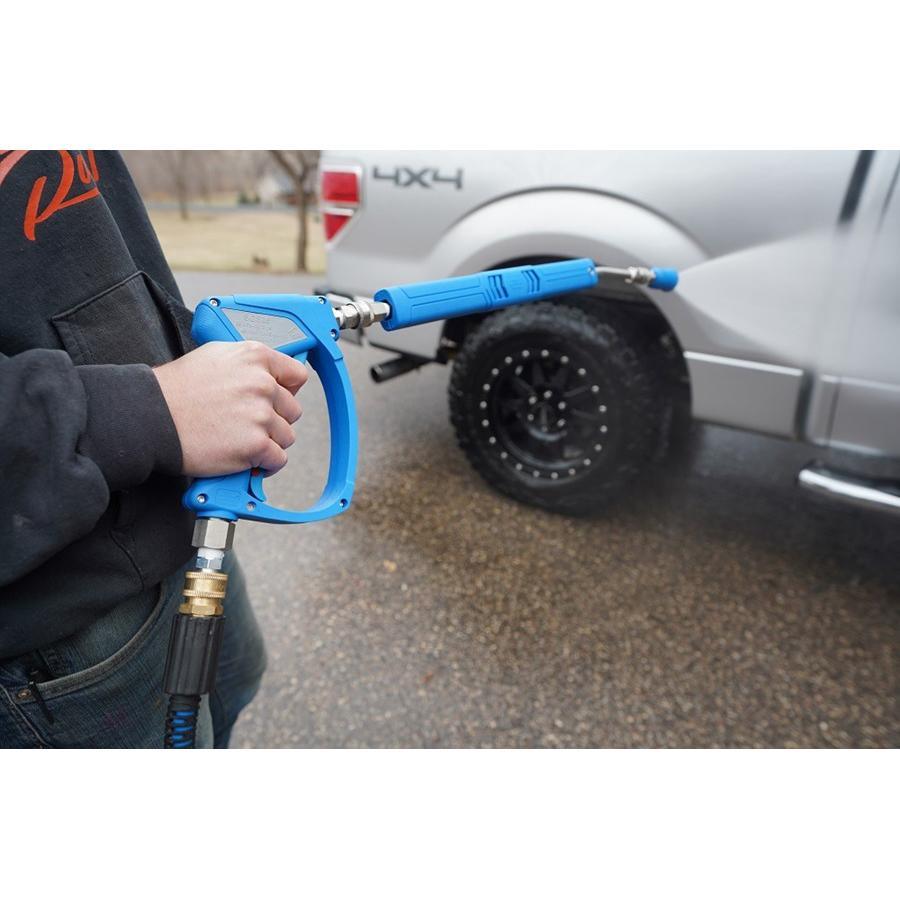 MTM HYDRO Acqualine 316 Stainless 20" Bent Lance with Stainless Steel Quick Connect Components