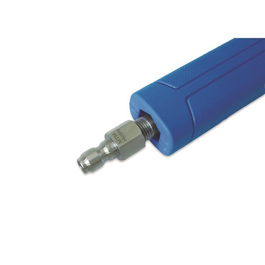 MTM HYDRO Acqualine 316 Stainless 20" Bent Lance with Stainless Steel Quick Connect Components