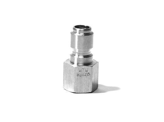 MTM HYDRO Stainless Steel 3/8" QC Male Plug