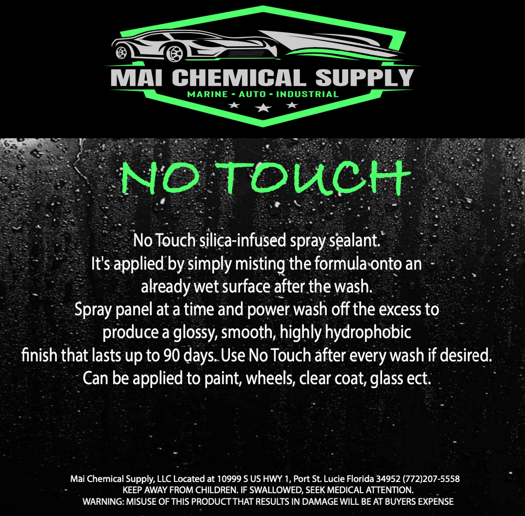 MAI Chemical No Touch Rinse-Off Spray Sealant