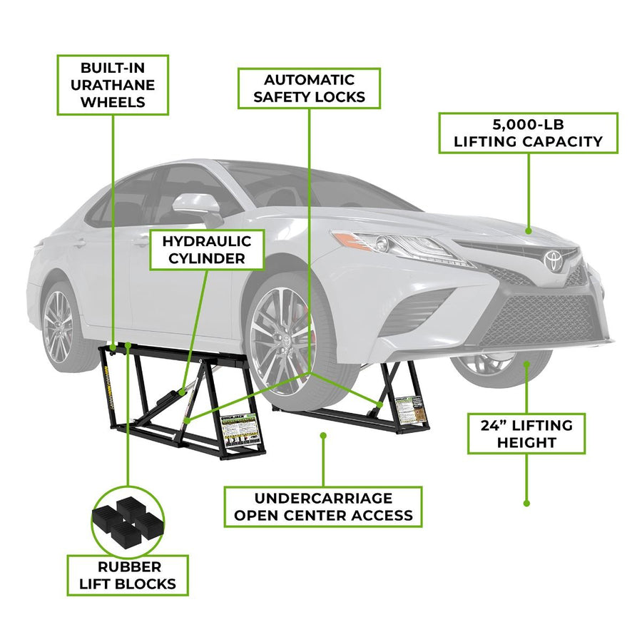 QuickJack 5000TL Portable Car Lift